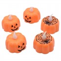 1Pcs LED Halloween Pumpkin Candle Lights Lantern Lamp Ornaments Props Halloween Party Decorations for Home - #1