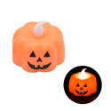 1Pcs LED Halloween Pumpkin Candle Lights Lantern Lamp Ornaments Props Halloween Party Decorations for Home - #1