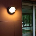 20W Modern LED Wall Lamp Waterproof Outdoor Sconce Light Fixture Ceiling Lamp Balcony Garden Courtyard - 4000K Round