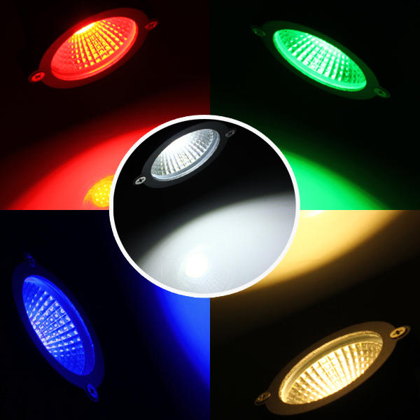 12V 3.5W Garden Lawn Waterproof Flood Lamp Outdooors Super Bright Spot Lightt - White