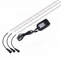 18W 75 Red 15 Blue Plant LED Grow String Light Greenhouse Waterproof Growth Lamp with 12V Plug - US Plug