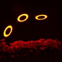  USB 18W 3Heads Clip-on Grow Light  Dimmable Timing Plant Lamp for Indoor Flower DC5V 