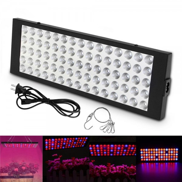 10W 75 LED Aluminum Grow Light for Plant Vegetable Indoor Hydroponic AC85-265V - EU Plug