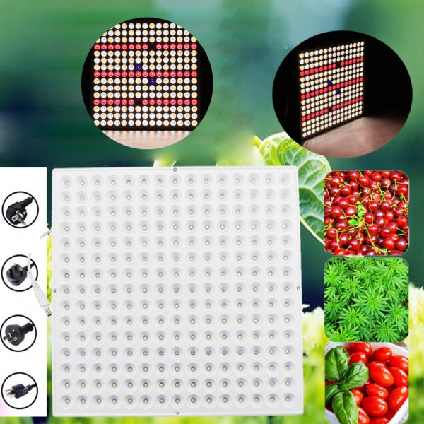 300W Full Spectrum LED Grow Light AC90V-265V Plant Lamp For Hydroponics - EU Plug