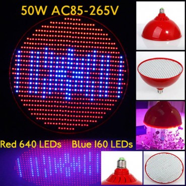 50W E27 640 Red 160 ...