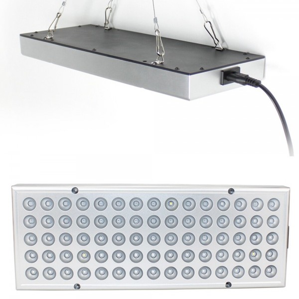 12W 2835 SMD 75LEDs Growing Light Full Spectrum Phyto Lamp for Plants Vegetable Seedling AC85-265V with EU/US Plug - US Plug