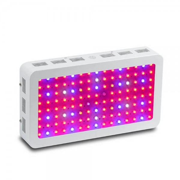  Double Chips LED Grow Light 600W/800W/1200W Full Spectrum Grow Lamp for Greenhouse Hydroponic Indoor Plants - EU Plug 1200