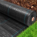 PP Weed Control Fabric Garden Ground Cover Membrane Landscape Mulch 1x30m - 1x30m
