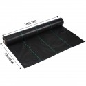PP Weed Control Fabric Garden Ground Cover Membrane Landscape Mulch 1x30m - 1x30m