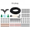 15M Micro Drip Irrigation Kit Drip UV-resistant Automatic Irrigation System for Greenhouse Garden Patio - EU Plug