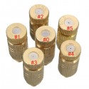 3/16 Inch Garden Irrigation Brass Misting Spray Nozzle Cooling Humidification Lawn Sprinkler - #0