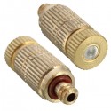 3/16 Inch Garden Irrigation Brass Misting Spray Nozzle Cooling Humidification Lawn Sprinkler - #0