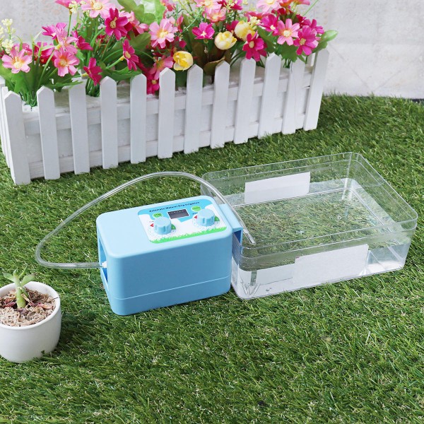  Automatic Drip Irrigation Watering Timer System Interval Garden LCD Controller 