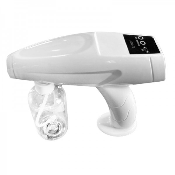 250ML Handheld Atomizing Sprayer USB Charging Wireless Nebulizers Disinfectant Fogger Blue-ray Nano Steam Sprayer with Touch Scr