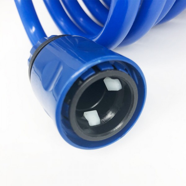 10M/15M Garden EVA Curly Water Hose Spring Tube Car Washer Flower Lawn Watering Hose Pipe - 15M