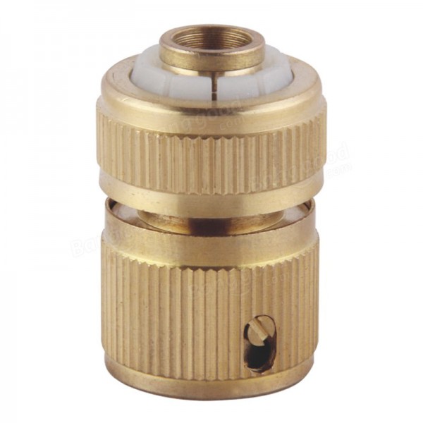 1/2 Inch Copper Hose Quick Connector Garden Water Pipe Connector Faucet Universal Connector - #02