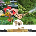 Garden Hose 3/4in GHT  Solid Brass Quick Connect Kit Watering Outdoor Home
