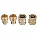 Garden Hose 3/4in GHT  Solid Brass Quick Connect Kit Watering Outdoor Home