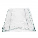 3-Tier  Greenhouse 6 Shelves PVC Cover Garden Cover Plants Flower House 143X143X195cm
