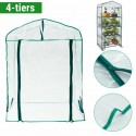 2/3/4/5-Tier Garden Greenhouse Shed Storage PVC Cover Heavy-duty Sunproof Greenhouse Cover - 2 tiers