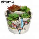 10 Styles Succulent  Desktop Flower Pot Plants Planter Garden Plants Holder Home Window Decoration - #6