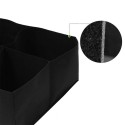 Garden Plant Bed 4/8-Hole Rectangular Planting Container Planting Bag Planter Potted - S