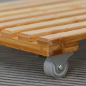 Flower Plant Pot Stand Base Saucer Tray Rack Roller Moved Pulley Wheel Garden Decorations  - 30x30cm