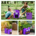 3 PCS Plant  Fabric Bags Plant Pot Nursery Soil Bag + Handle