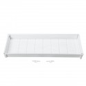 PP Plant Tray Succulents Seedling Drain Balcony Growing Holder Nursery Garden Decorations - White