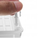 PP Plant Tray Succulents Seedling Drain Balcony Growing Holder Nursery Garden Decorations - White