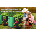  Strawberry Planting Bags 2 Pack 10 Gallon Planting Pouch Fabric Pots Premium Breathable Cloth Bags