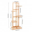Plant Flower Garden Display Holder Stand Pot Storage Rack Indoor Outdoor Decor - Type A
