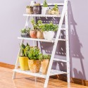 3 Tier Flower Pot Plant Stand Flower Planter Rack Shelf Shelves Organizer for Garden Balcony - 70cm