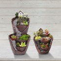 Sky Garden Potted Big House Micro Landscape Meat Plant Pots Flower Pot  Decorations