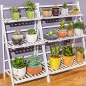 3 Tier Flower Pot Plant Stand Flower Planter Rack Shelf Shelves Organizer for Garden Balcony - 70cm