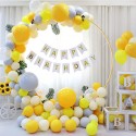 2M Wedding Stand Flower Rack Arch Round Iron Party Door Garden Metal Prop Decor - #3