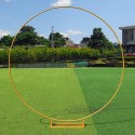 2M Wedding Stand Flower Rack Arch Round Iron Party Door Garden Metal Prop Decor - #3
