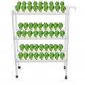 110-220V 3 Layers Hydroponic Growing Kit 6 Pipes 54 Holes Vertical Style Double Side Water Curlture Set Garden Vegetable Plantin