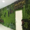 Emulational Ivy Artificial Ivy Leaf Plastic Garden Screen Rolls Wall Landscaping Turf Plant Garden Fence - #3