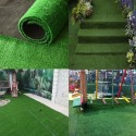 Dense Artificial Turf Grass Synthetic Realistic Indoor Outdoor Mat Yard Garden - 1