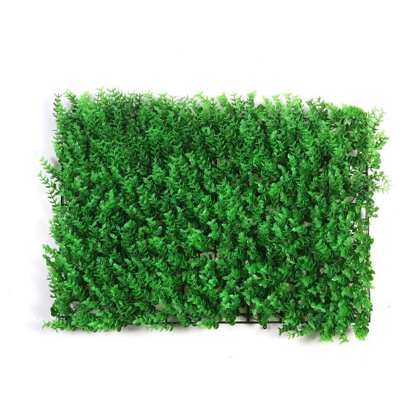40x60cm Artificial Plant Mat Greenery Wall Hedge Grass Fence Foliage Decoration - Type A