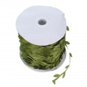 200m DIY Artificial Leaves Twine String With Leaf Fabric Leaves Flower Garlands Decorations