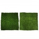 Artificial Moss Mat DIY Landscape Flat Grass Lawn Turf Plants Shop Home Decor - A