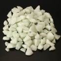 1000g Artificial Glowing Rubbles Garden Path Flower Pot Decor Landscape Noctilucent Stones - Yellow Green