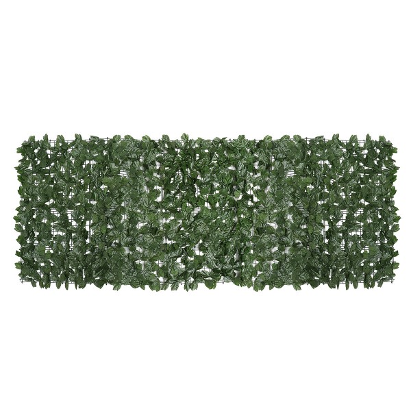 Artificial English Ivy Roll Privacy Screen Hedge Wall Garden Fence Balcony Decorations 3m 1m - 3#