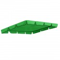 Garden Swing Chair Canopy Cover Shade Sail Waterproof UV Resistant Outdoor Courtyard Hammock Tent Swing Top Cover - Beige