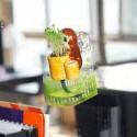 DIY Mini Ceramic Animal Chuck Potted Plant Desktop Office Decor - Pig