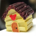 Micro Landscape Decorations  Mini House Garden DIY Decor  - Blue