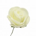 Miniature Rose Ornaments Potted Plant Craft Garden Bonsai DIY Decor - Blue