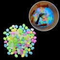 50pcs Glow Pebbles Luminous Stone Rocks In The Dark for Outdoor Pool Walkways Path Patio Lawn Decor - 100pcs Yellow